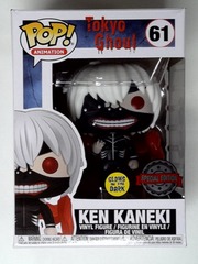 Pop! Vinyl: Animation: Ken Kaneki: 61: Tokyo Ghoul: Special Edition: Glows in the Dark (OPEN BOX)